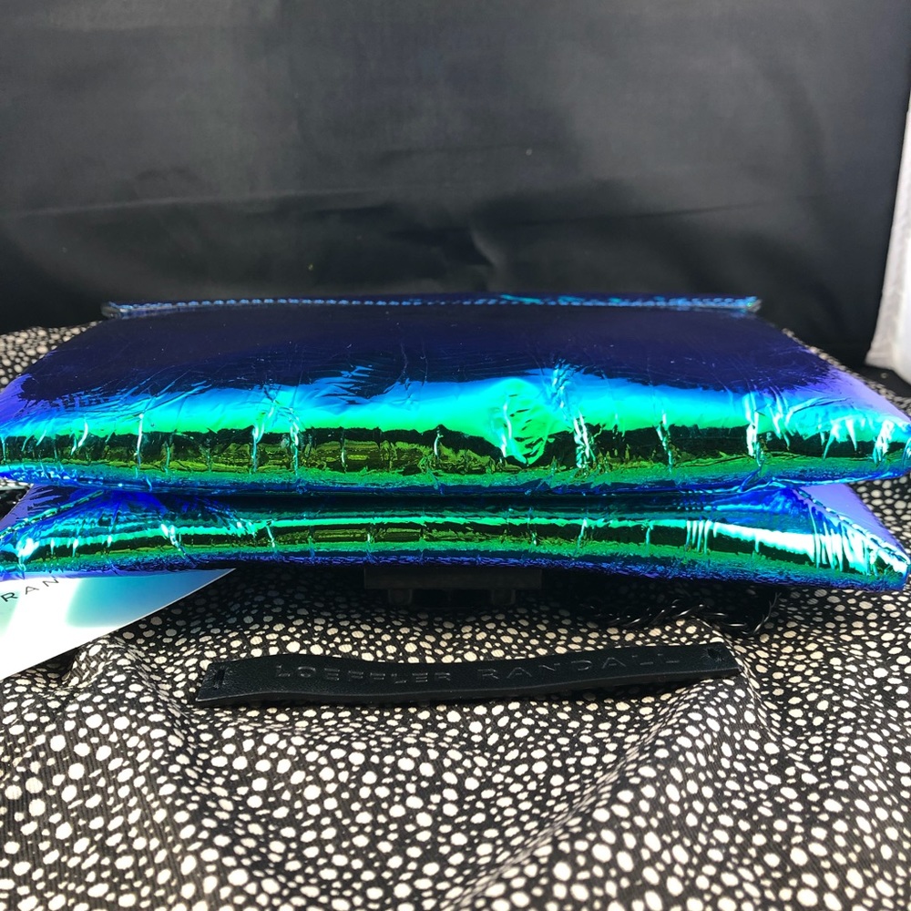 Loeffler Randall Opalescent Dual Envelope w/Chain - Picture 5 of 7